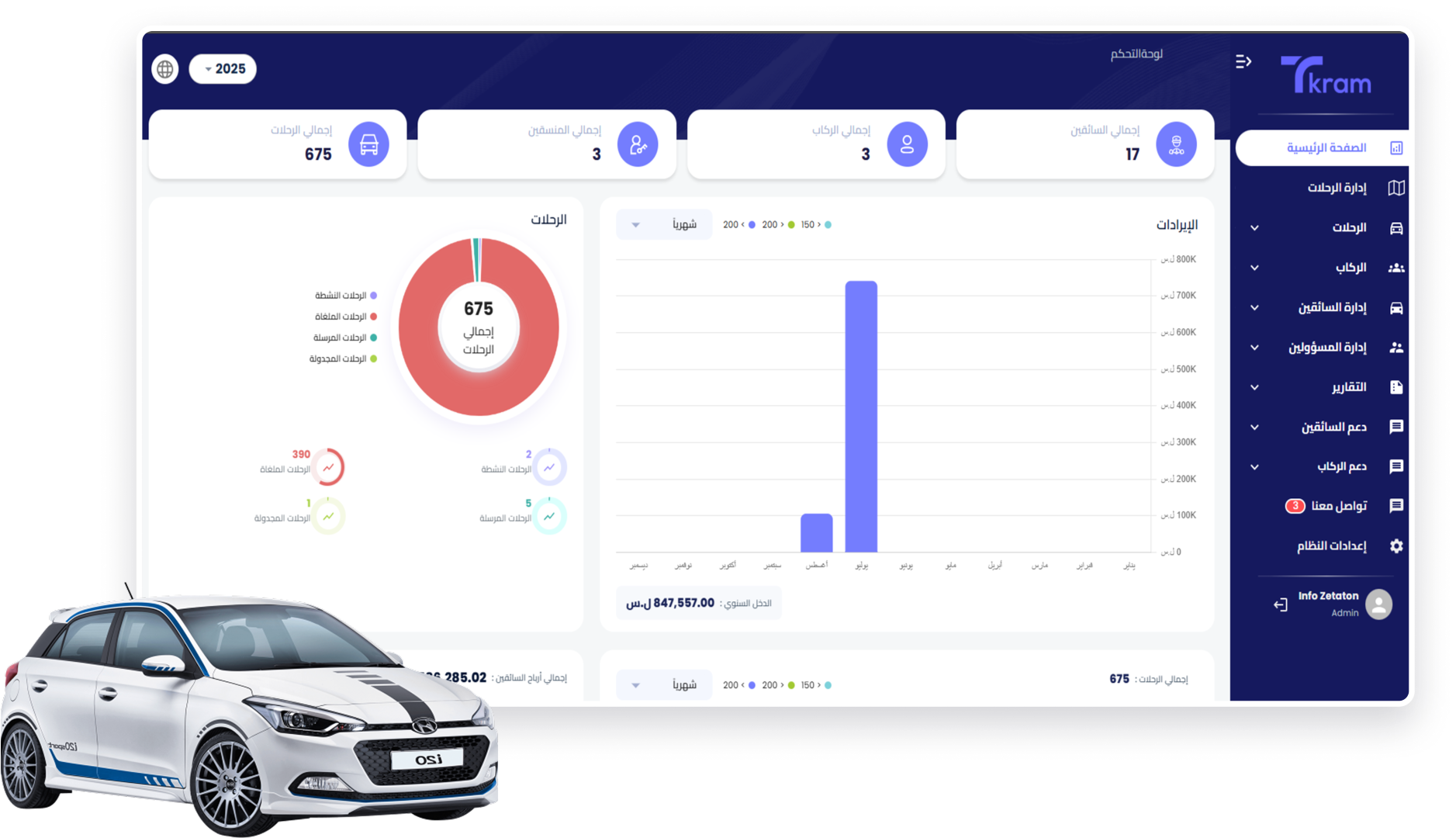 car hailing app